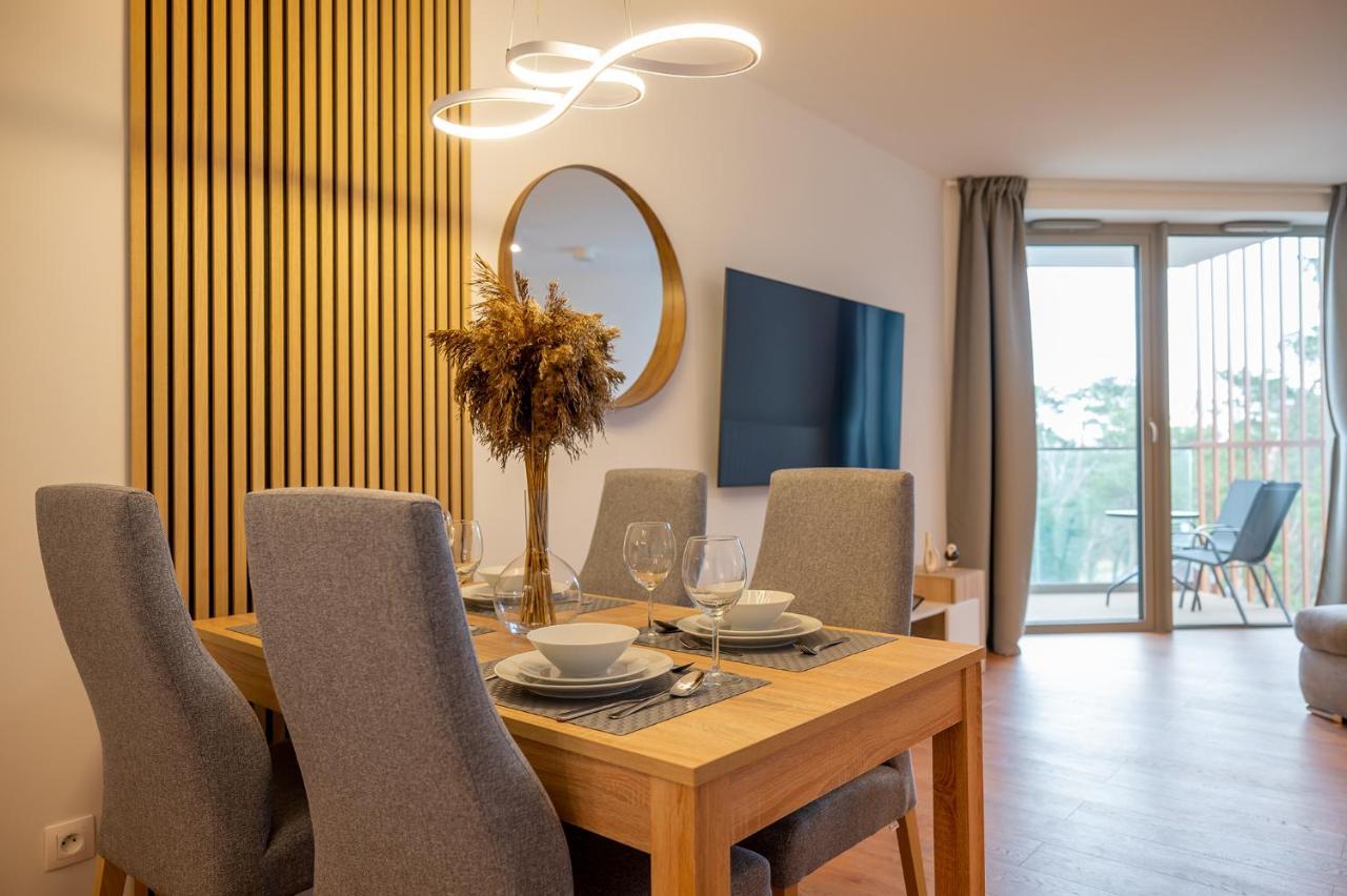 Pinea Sky Premium Apartament Z Widokiem Na Morze Ze Spa I Basenem Przy Plazy Pobierowo Ngoại thất bức ảnh