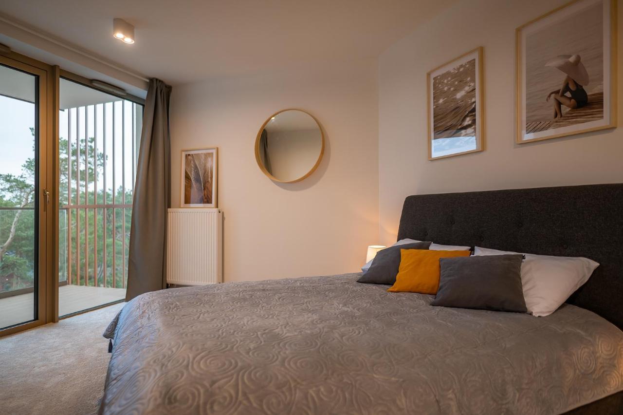 Pinea Sky Premium Apartament Z Widokiem Na Morze Ze Spa I Basenem Przy Plazy Pobierowo Ngoại thất bức ảnh